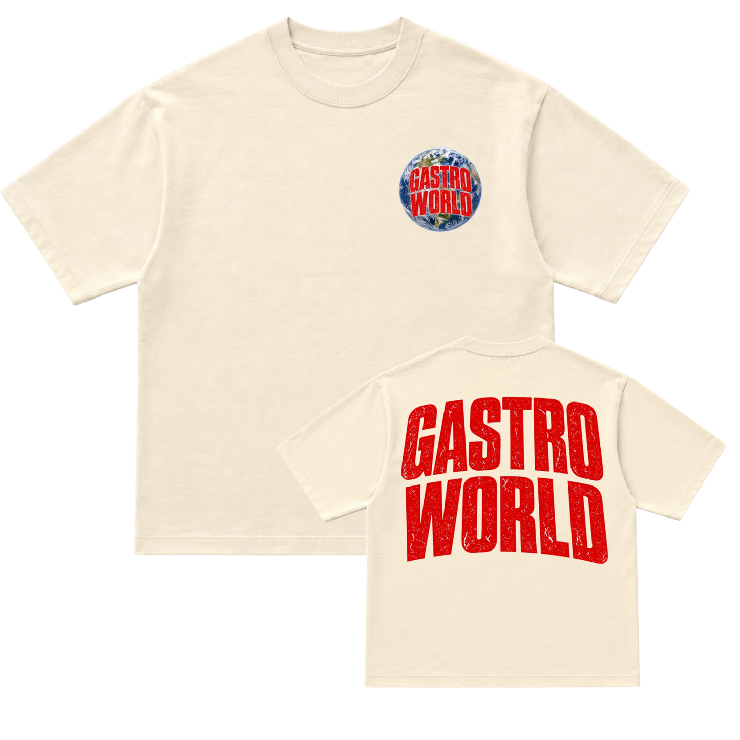 GASTROWORLD Global RED Stack T-Shirt