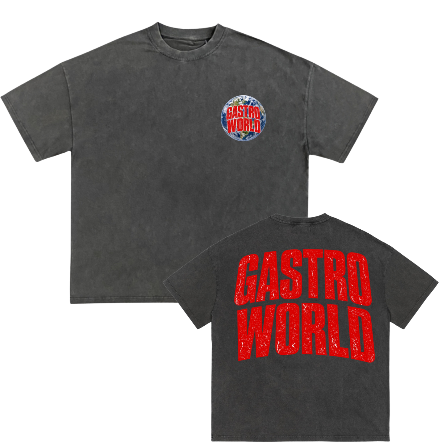 GASTROWORLD Global RED Stack T-Shirt