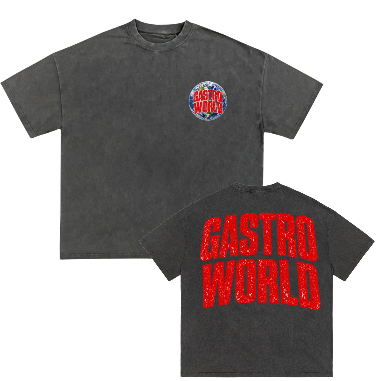 GASTROWORLD Global RED Stack T-Shirt