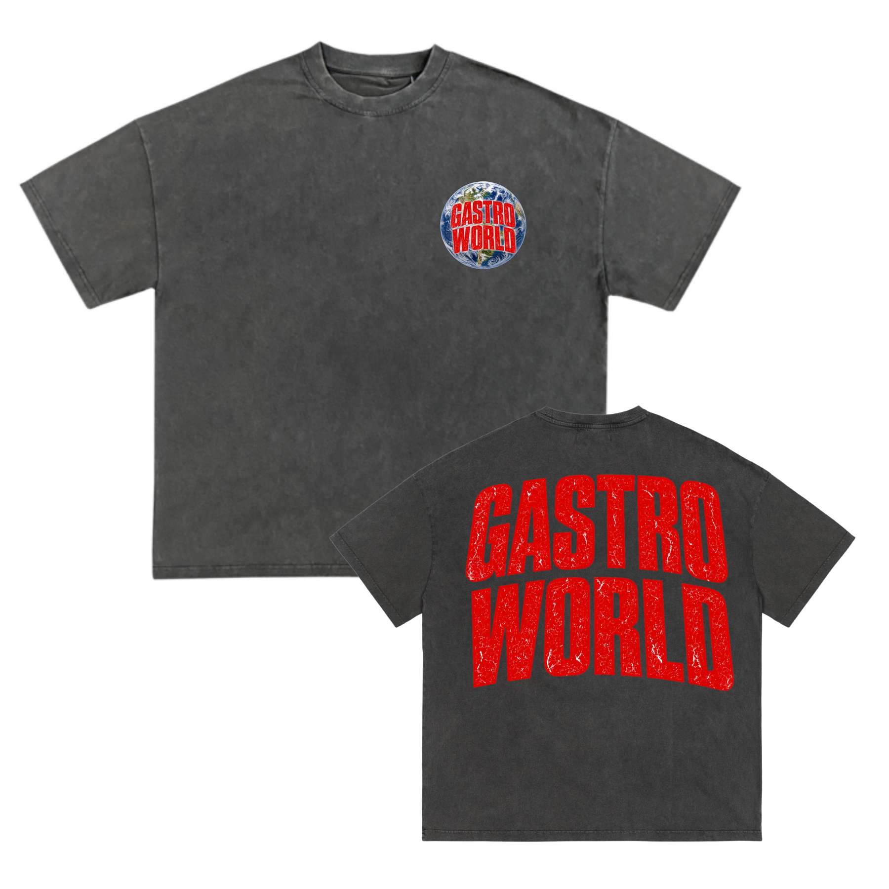 GASTROWORLD Global RED Stack T-Shirt