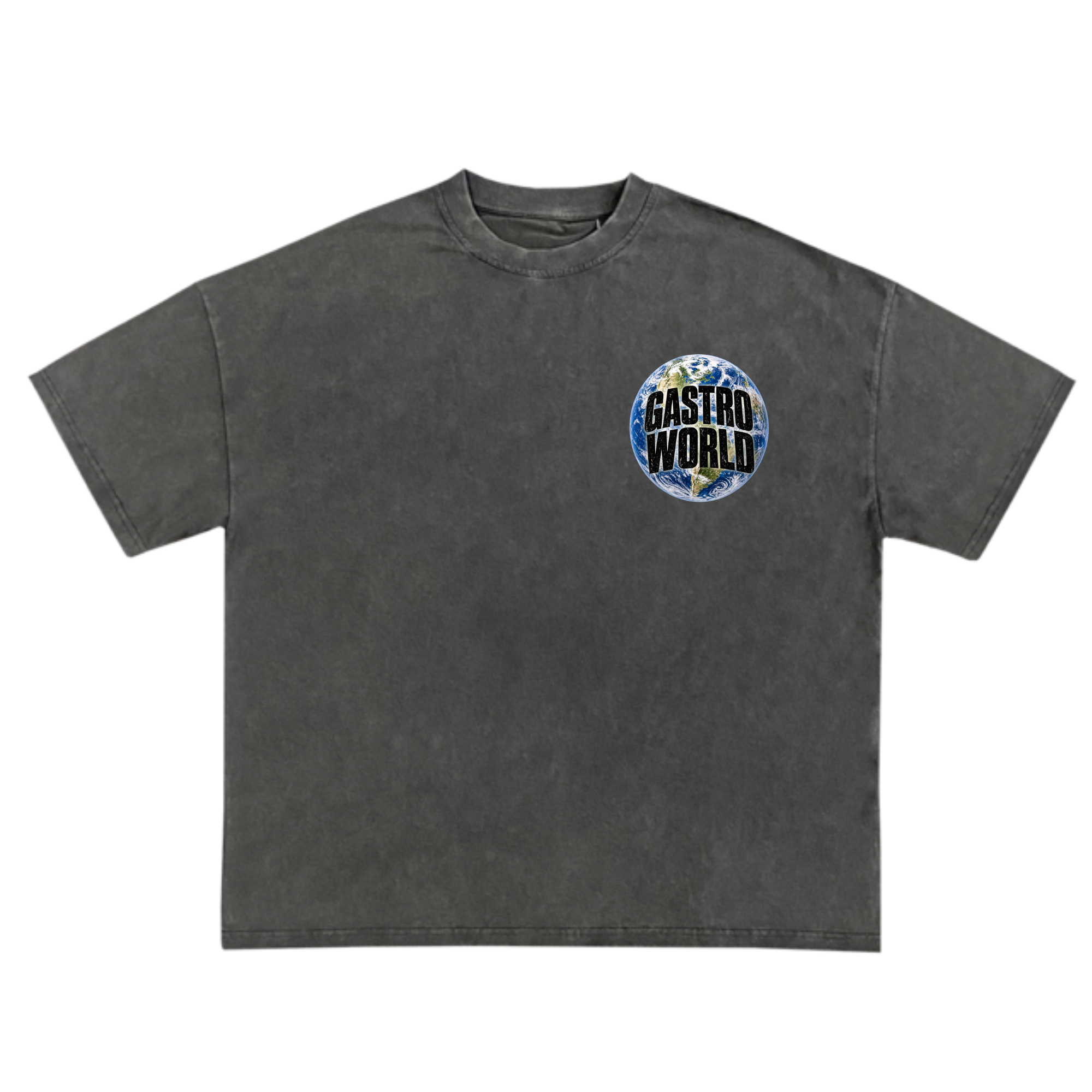 GASTROWORLD Global BLACK Stack T-Shirt