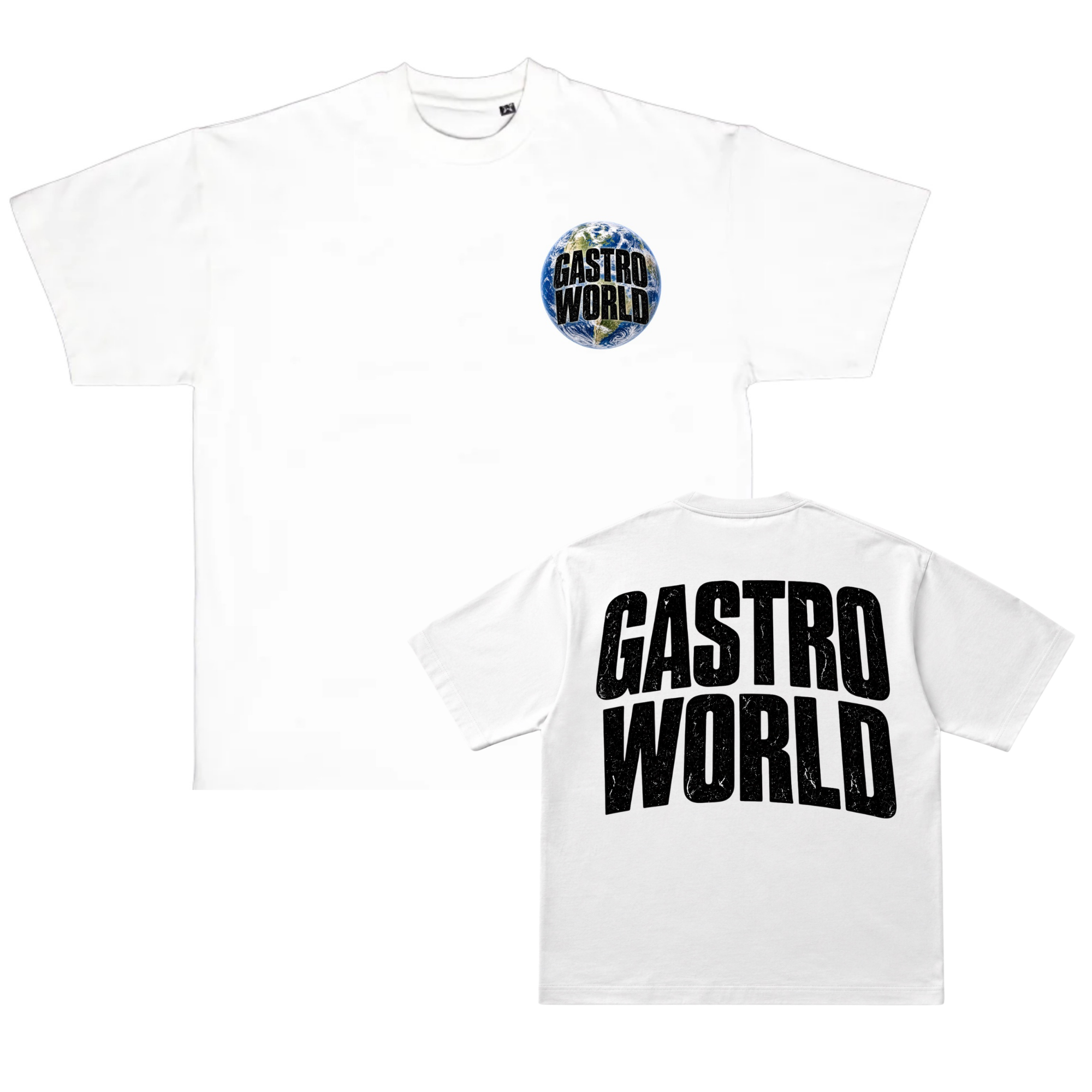 GASTROWORLD Global BLACK Stack T-Shirt