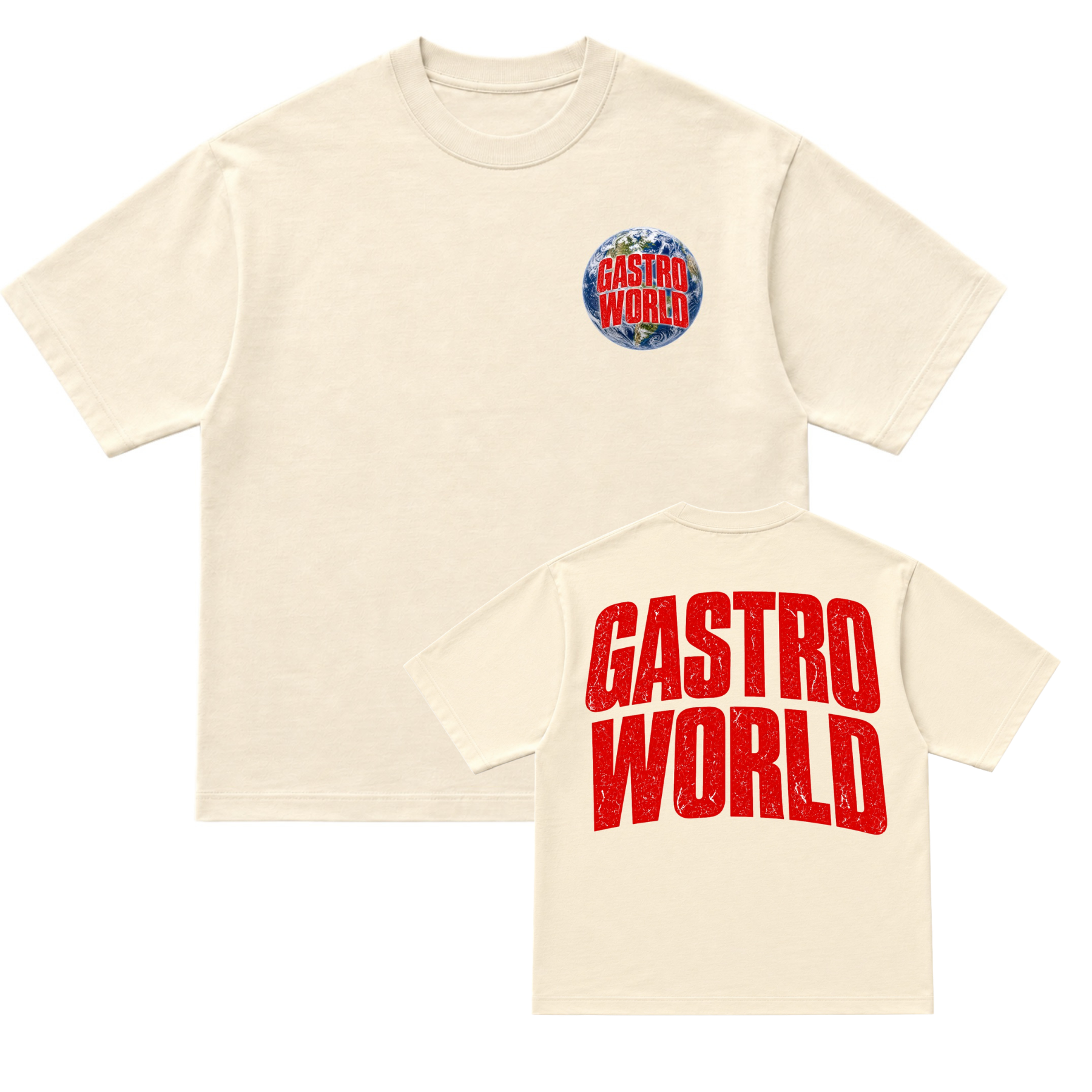 GASTROWORLD Global RED Stack T-Shirt