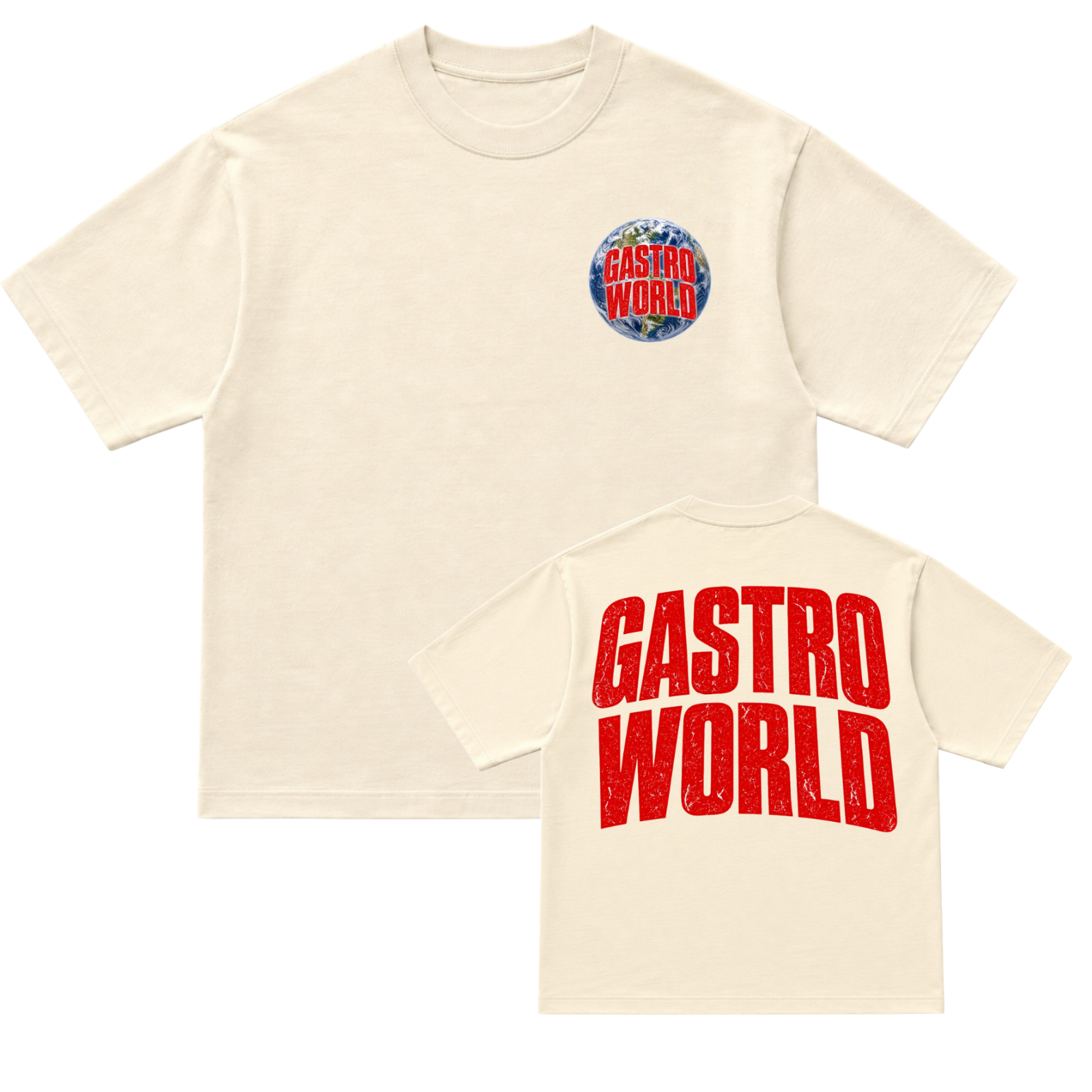 GASTROWORLD Global RED Stack T-Shirt