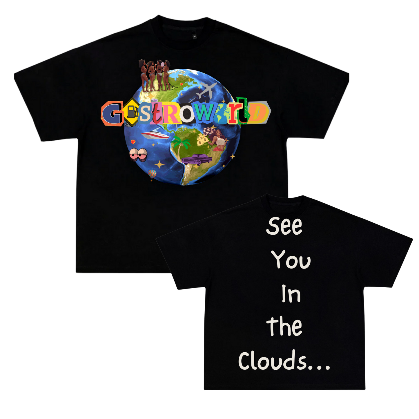 GASTROWORLD Global (Original) Cutout SYITC T-Shirt