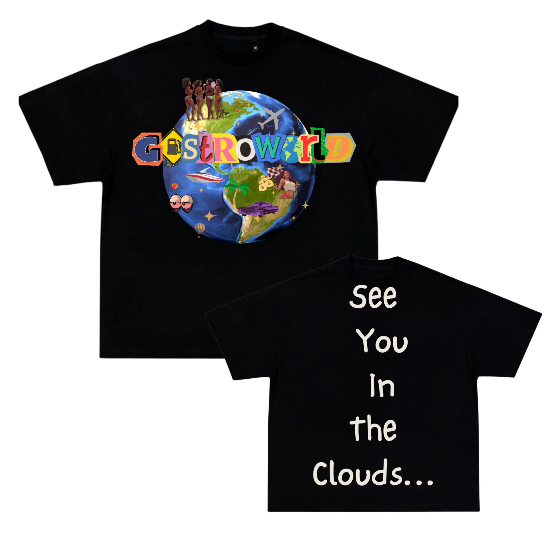 GASTROWORLD Global (Original) Cutout SYITC T-Shirt