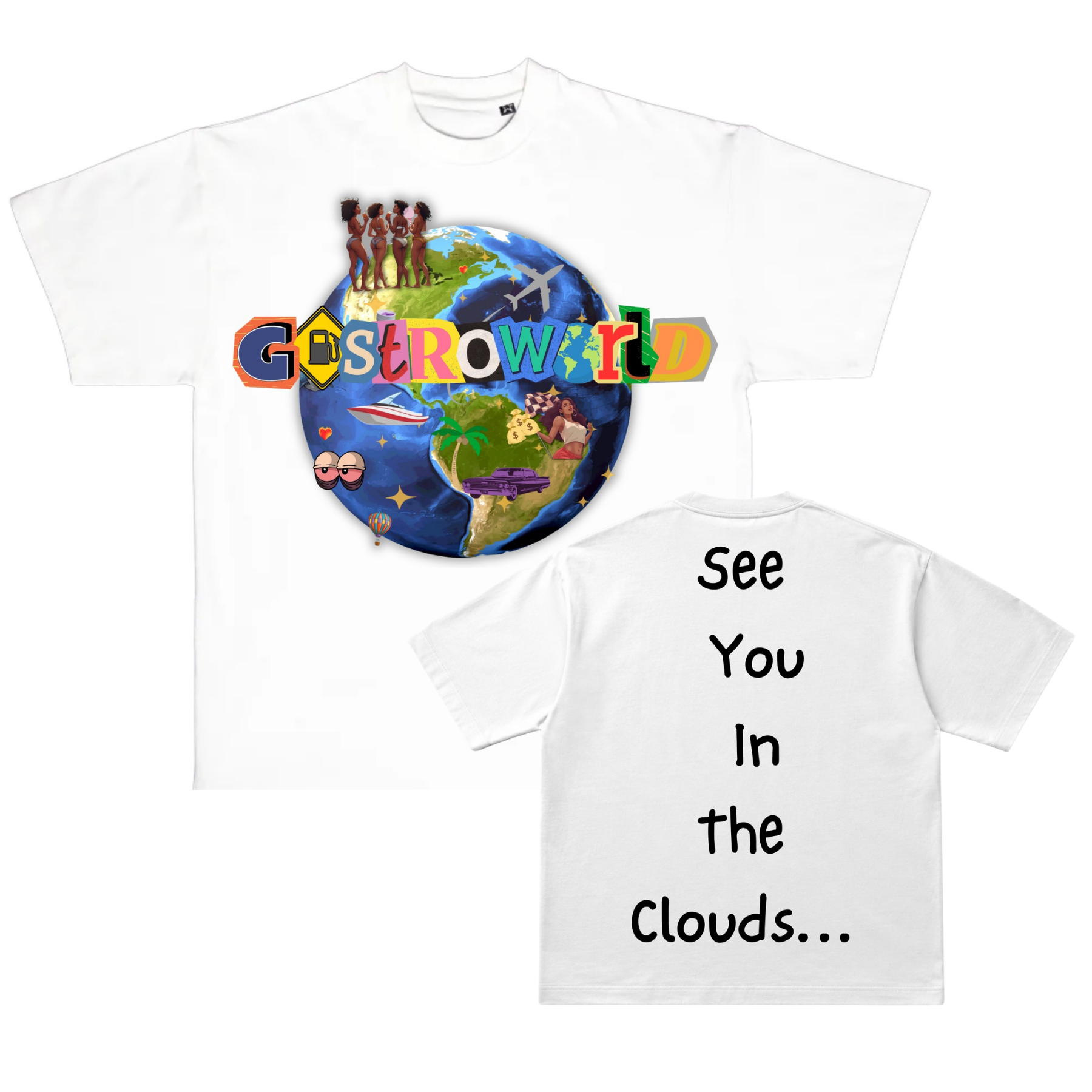 GASTROWORLD Global (Original) Cutout SYITC T-Shirt