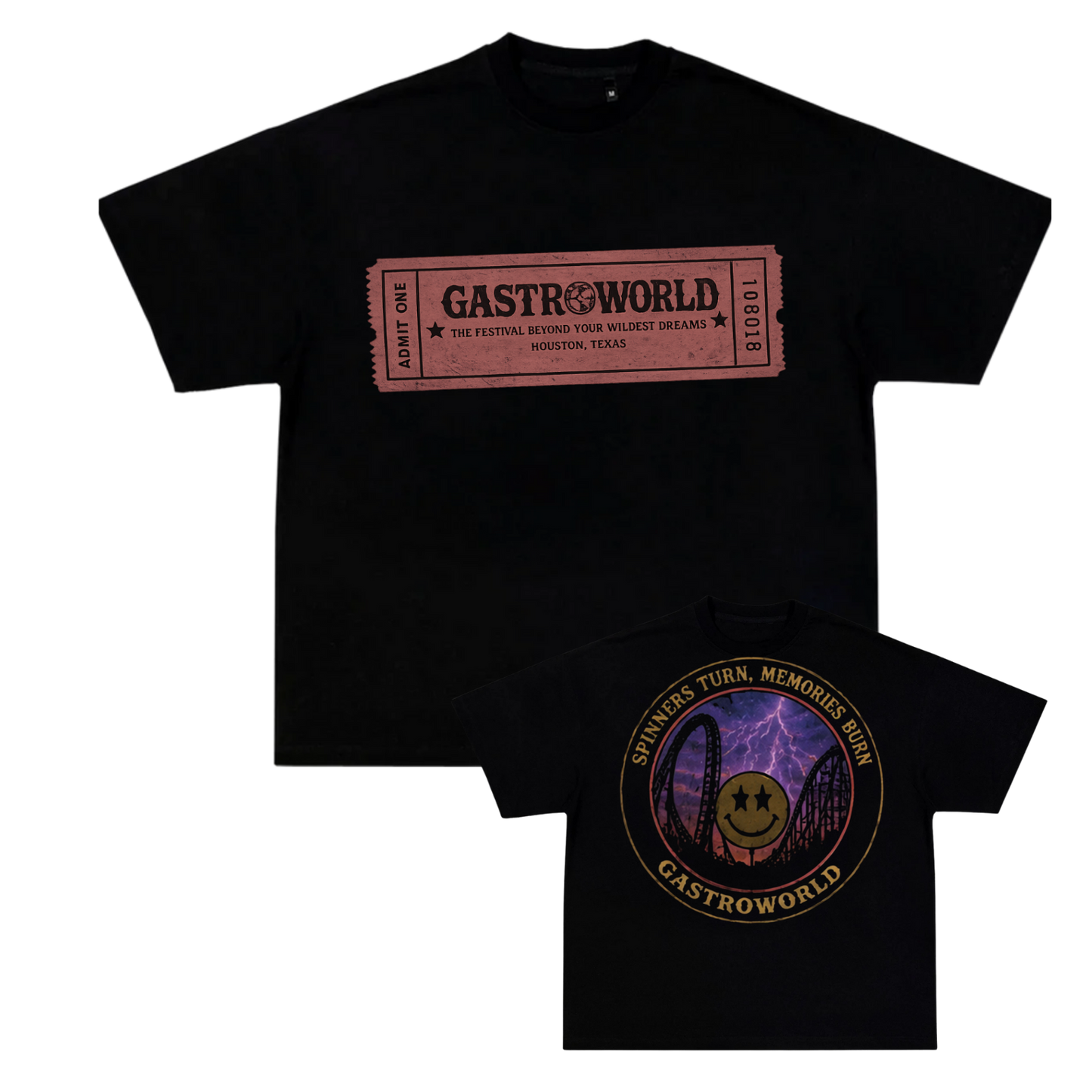 GASTROWORLD “Admit One” T-Shirt - Limited Release