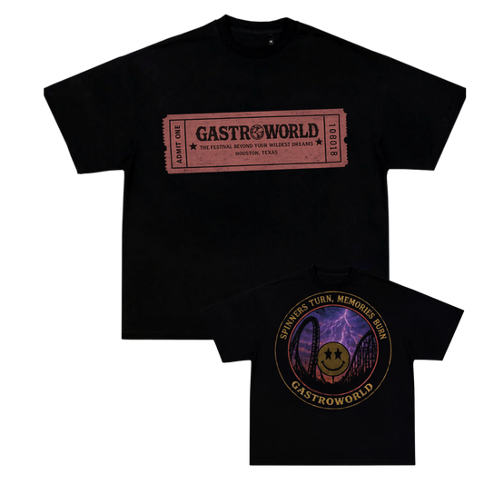 GASTROWORLD “Admit One” T-Shirt - Limited Release