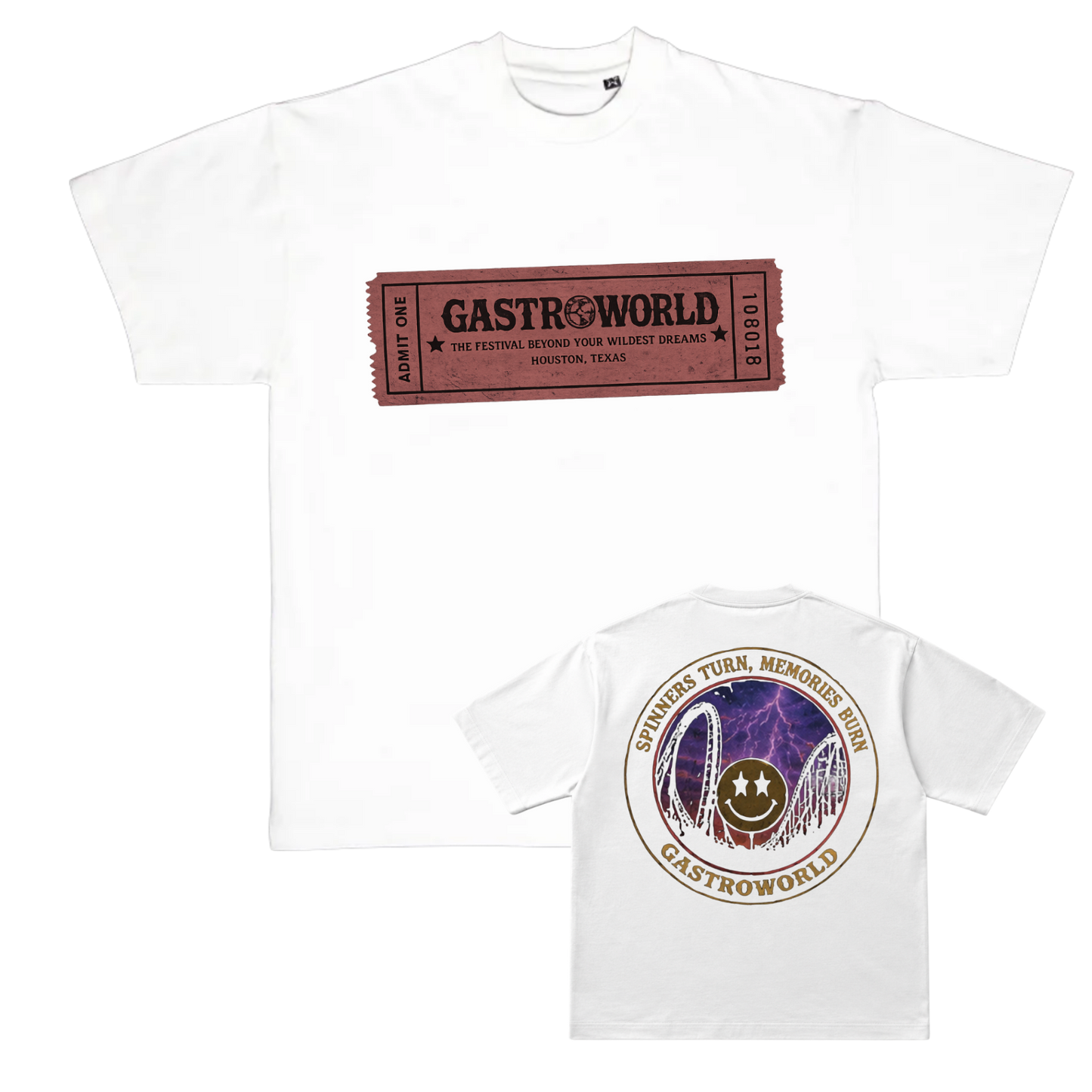 GASTROWORLD “Admit One” T-Shirt - Limited Release