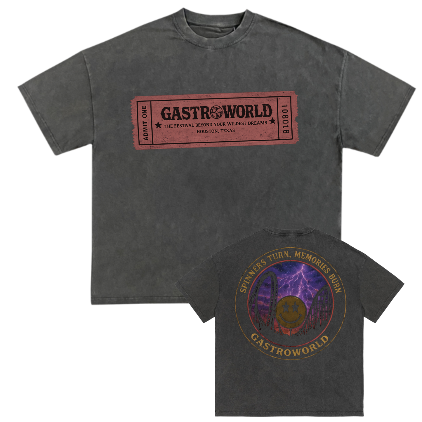 GASTROWORLD “Admit One” T-Shirt - Limited Release