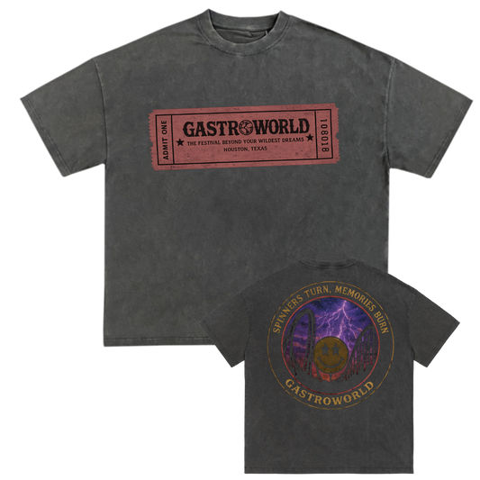 GASTROWORLD “Admit One” T-Shirt - Limited Release